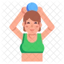 Ball Exercise  Icon