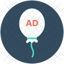 Balloon Advertisement Marketing Icon