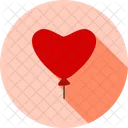 Balloon Heart Love Icon