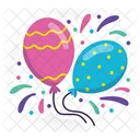 Balloon Celebration Decoration Icon