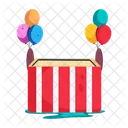 Balloon Cart  Icon