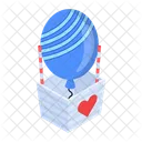 Balloon Gift  Icon