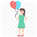 Balloon Girl Joy Entertainment Icon