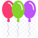 Balloons Decorative Balloons Christmas Balloons Icon