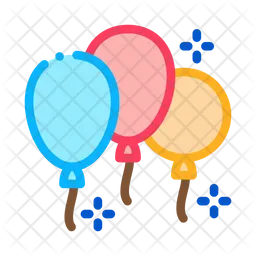 Balloons  Icon