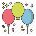 Balloons  Icon