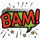 Bam Bubble Bam Bubble Speech Icon