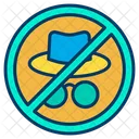 Ban Hacker Stop Piracy Thief Icon