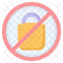 No Plastic Environment Icon