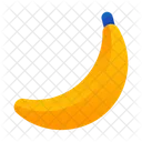 Banana Fruit Fresh Icône