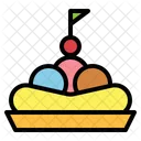 Banana split  Icon