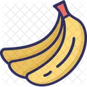 Bananas Fruit Food Icon