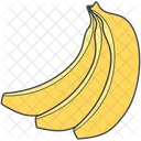 Bunch Of Bananas Bananas Fruit Icon