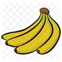 Bunch Of Bananas Bananas Fruit Icon