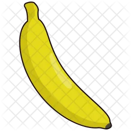 Banane  Icône