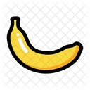 Banane  Icône