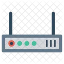 Banda Larga Roteador Modem Ícone