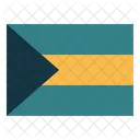 Bandeira das Bahamas  Ícone