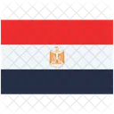 Bandera De Egipto Egipto Banderas Icono