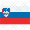 Bandera De Eslovenia Eslovenia Banderas Icono