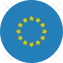 Europa Bandera Mundo Icono