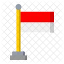 Bandera De Indonesia Indonesia Indonesia Icono