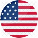 Bandera De Los Estados Unidos Bandera Americana America Icono