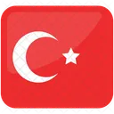 Bandera de turquía  Icono