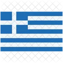 Bandera De Grecia Grecia Banderas Icono