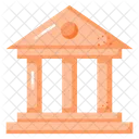 Bank Building Architecture Icon