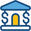 Court Building Bank Icon