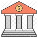 Bank Building  Icon