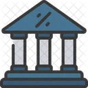 Bank Building  Icon