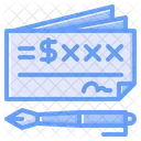 Bank Check Check Cheque Icon