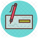 Bank Check  Icon