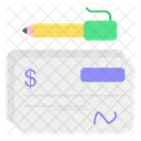 Bank check  Icon