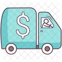 Bank Van Cash Van Armored Vehicle Icon