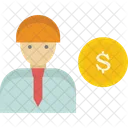 Banker Businessman Buyer Icon