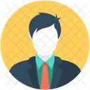 Banker Accountant Manager Icon