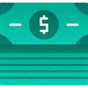 Banknotes Dollar Money Icon