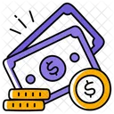 Banknotes Payment Investment Icon