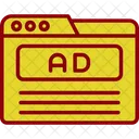 Banner Adverts  Icon