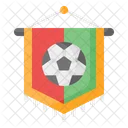 Bandera de futbol  Icono