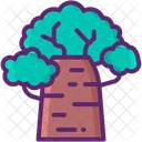 Baobab Ecology Nature Icon