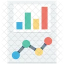 Bar Graph Report Icon