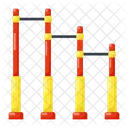 懸垂、運動、遊び場 アイコン