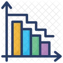 Finance Graph Statistical Data Business Report Icon