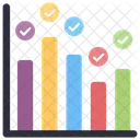 Bar Graph Business Graph Infographic Icon