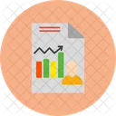 Business Growth Report Report Analysis Icon