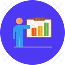 Business Growth Report Report Analysis Icon